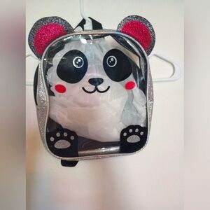 Clear Panda mini Backpack